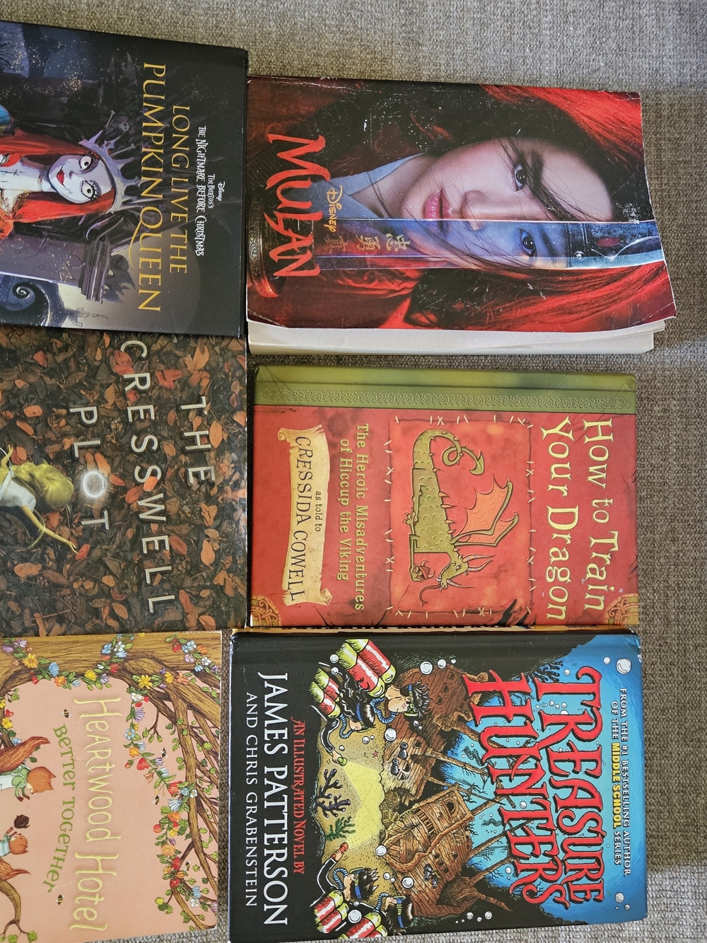 Assorted Teen/preteen Books.